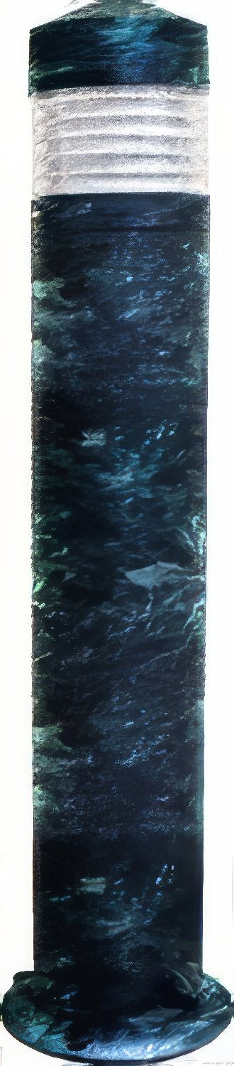 Dabmar Lighting D470-L12-40K-VG verde green bollard