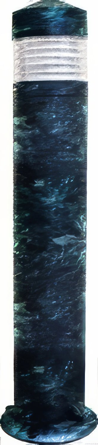 Dabmar Lighting D470-L6-30K-VG verde green bollard