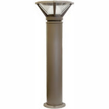 Dabmar Lighting D480-L12-30K-B black bollard