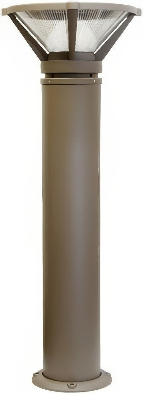 Dabmar Lighting D480-L12-30K-B black bollard