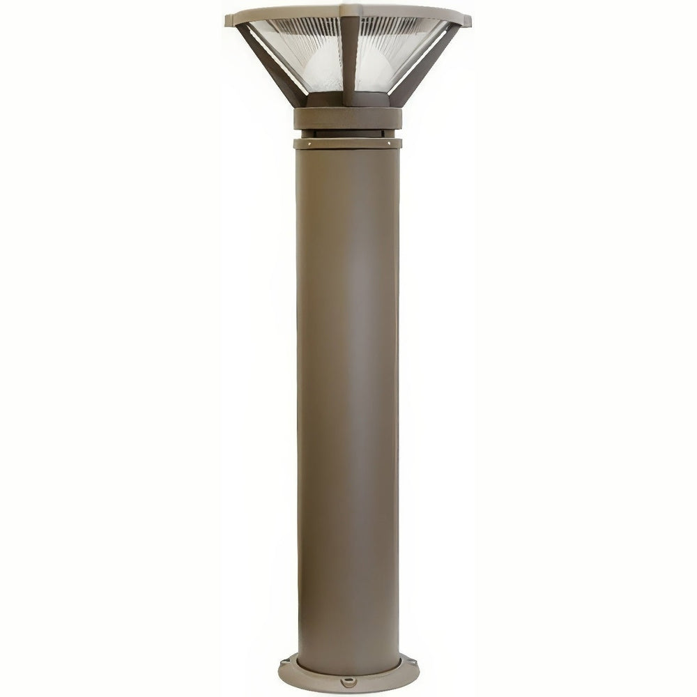 Dabmar Lighting D480-L12-40K-BZ bronze bollard