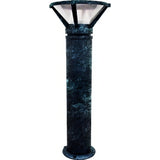 Dabmar Lighting D480-L6-RGBW-VG verde green bollard