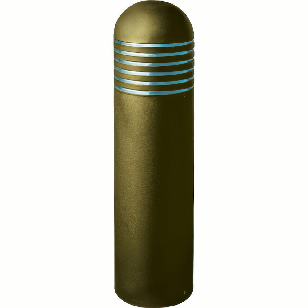 Dabmar Lighting D500-L12-40K-BZ bronze bollard