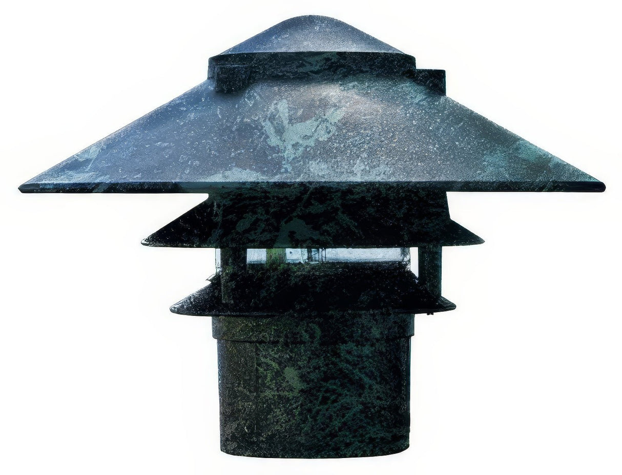 Dabmar Lighting D5000-310-VG verde green pagoda light