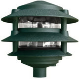 Dabmar Lighting D5000-3B-G green pagoda light