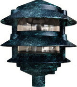 Dabmar Lighting D5000-L6-30K-VG verde green pagoda light