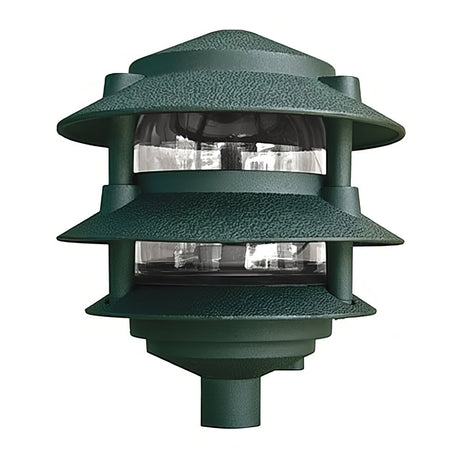 Dabmar Lighting D5000-L6-60K-3B-G green pagoda light