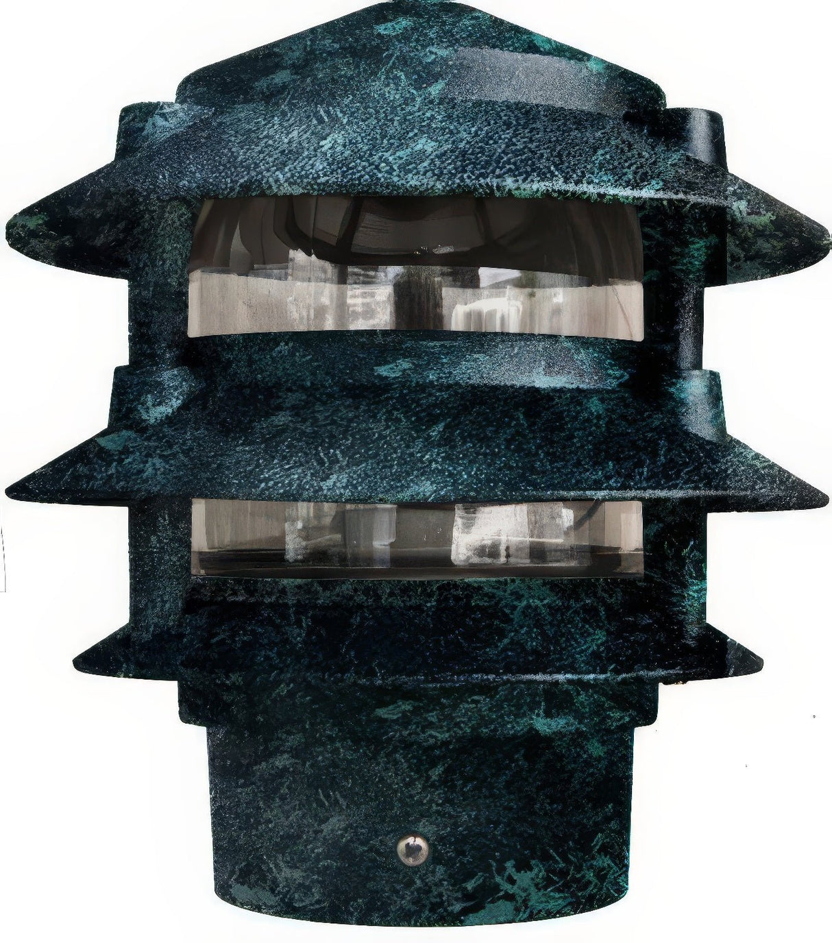 Dabmar Lighting D5000-L6-60K-3B-VG verde green pagoda light