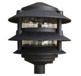 Dabmar Lighting D5000-L6-60K-G green pagoda light