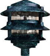 Dabmar Lighting D5000-L6-60K-BZ bronze pagoda light