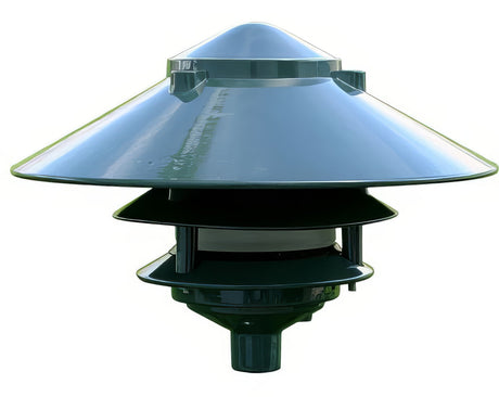 Dabmar Lighting D5000-L6-RGBW-10T-G green pagoda light