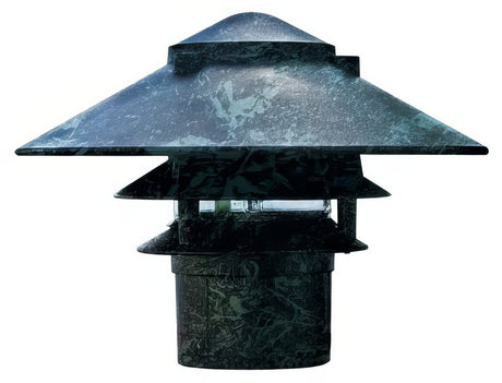 Dabmar Lighting D5000-L6-RGBW-310-VG verde green pagoda light