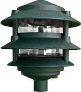 Dabmar Lighting D5000-L6-RGBW-G green pagoda light