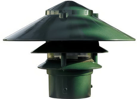 Dabmar Lighting D5000-L9-27K-310-G green pagoda light