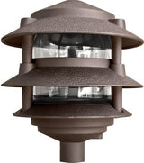 Dabmar Lighting D5000-L9-27K-BZ bronze pagoda light