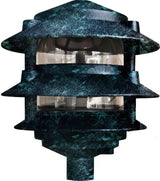 Dabmar Lighting D5000-L9-27K-VG verde green pagoda light