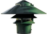 Dabmar Lighting D5000-L9-40K-310-G green pagoda light