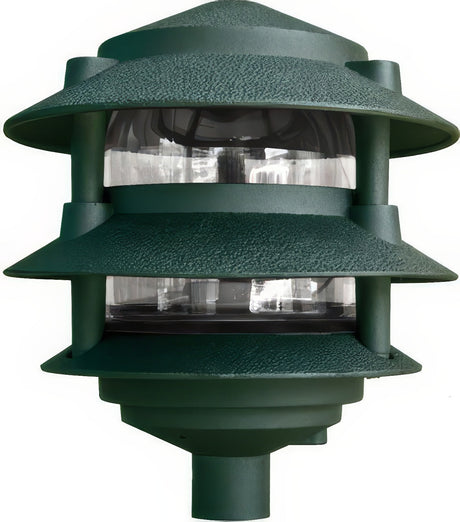 Dabmar Lighting D5000-L9-40K-G green pagoda light