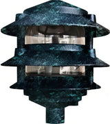 Dabmar Lighting D5000-L9-40K-VG verde green pagoda light