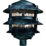 Dabmar Lighting D5000-VG verde green pagoda light