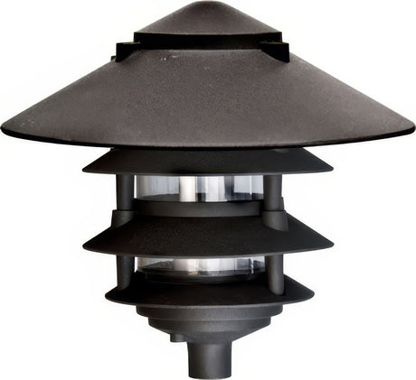 Dabmar Lighting D5100-10T-B black pagoda light