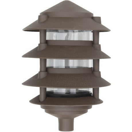Dabmar Lighting D5100-10T-BZ bronze pagoda light