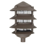 Dabmar Lighting D5100-3B-VG verde green pagoda light