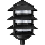 Dabmar Lighting D5100-B black pagoda light