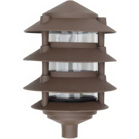 Dabmar Lighting D5100-BZ bronze pagoda light