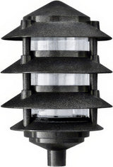 Dabmar Lighting D5100-L12-30K-B black pagoda light