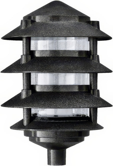 Dabmar Lighting D5100-L12-30K-B black pagoda light
