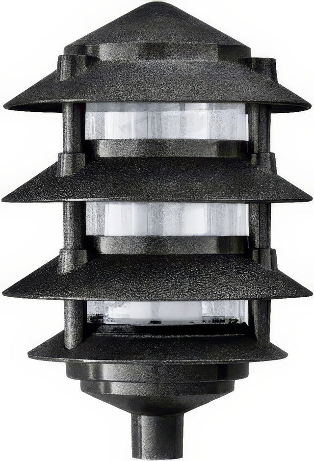 Dabmar Lighting D5100-L12-30K-B black pagoda light