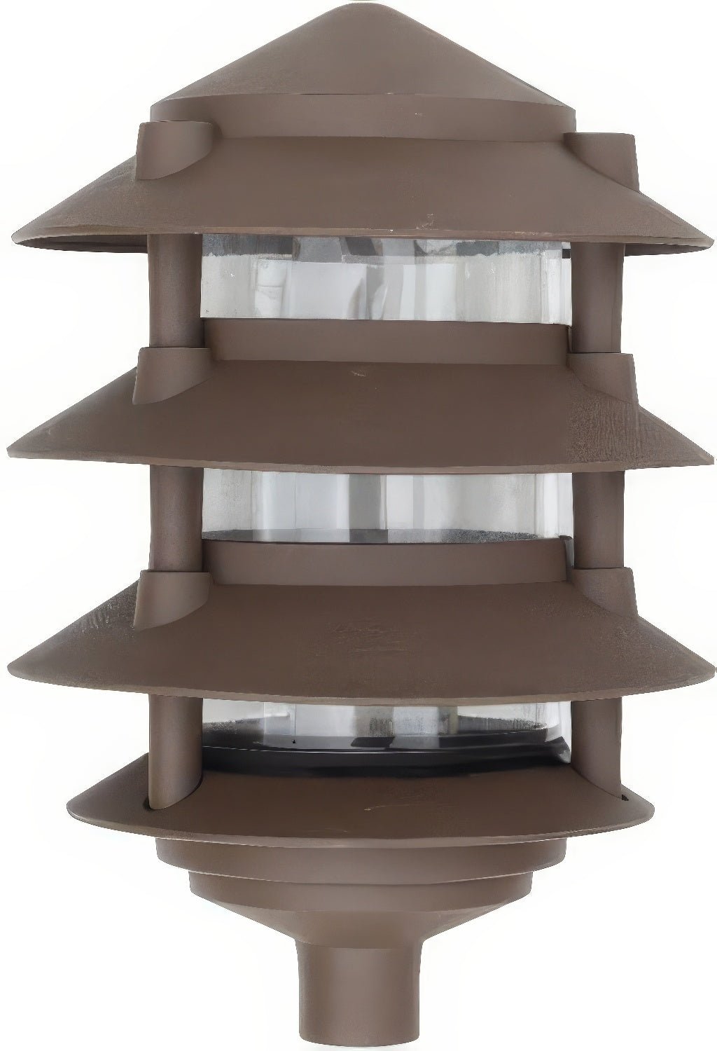 Dabmar Lighting D5100-L12-30K-BZ bronze pagoda light