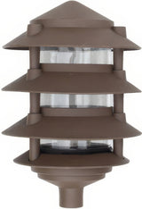 Dabmar Lighting D5100-L12-30K-BZ bronze pagoda light