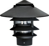Dabmar Lighting D5100-L12-40K-310-B black pagoda light