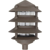 Dabmar Lighting D5100-L12-50K-310-BZ bronze pagoda light