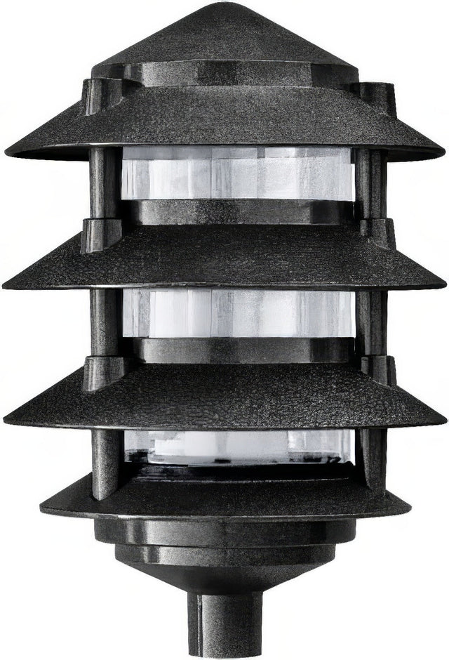 Dabmar Lighting D5100-L6-30K-B black pagoda light