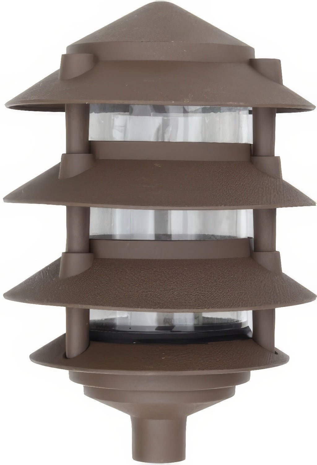 Dabmar Lighting D5100-L6-60K-BZ bronze pagoda light