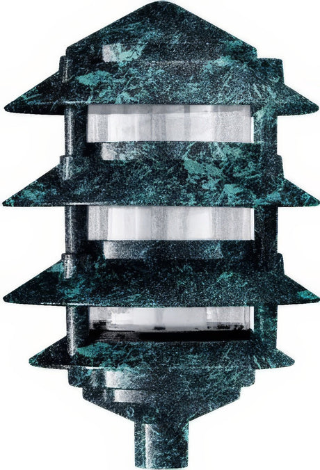 Dabmar Lighting D5100-L6-RGBW-VG verde green pagoda light
