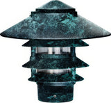 Dabmar Lighting D5100-L9-27K-310-VG verde green pagoda light
