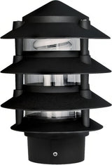 Dabmar Lighting D5100-L9-27K-3B-B black pagoda light