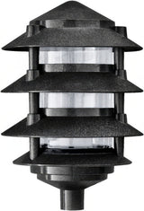 Dabmar Lighting D5100-L9-27K-B black pagoda light