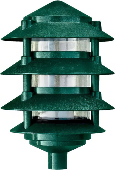 Dabmar Lighting D5100-L9-27K-G green pagoda light