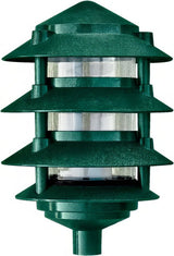 Dabmar Lighting D5100-L9-27K-G green pagoda light