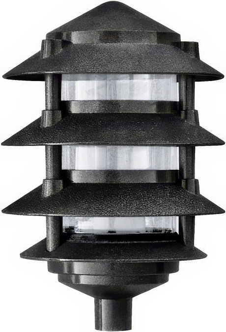 Dabmar Lighting D5100-L9-40K-B black pagoda light