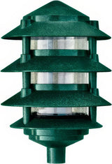 Dabmar Lighting D5100-L9-40K-G green pagoda light