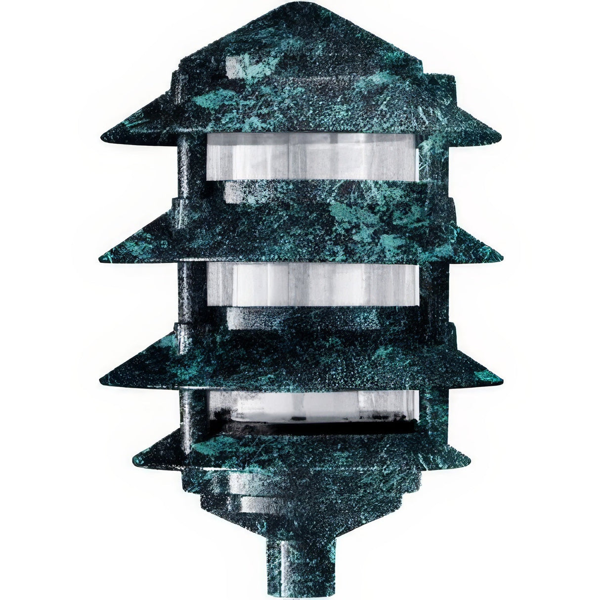 Dabmar Lighting D5100-VG verde green pagoda light