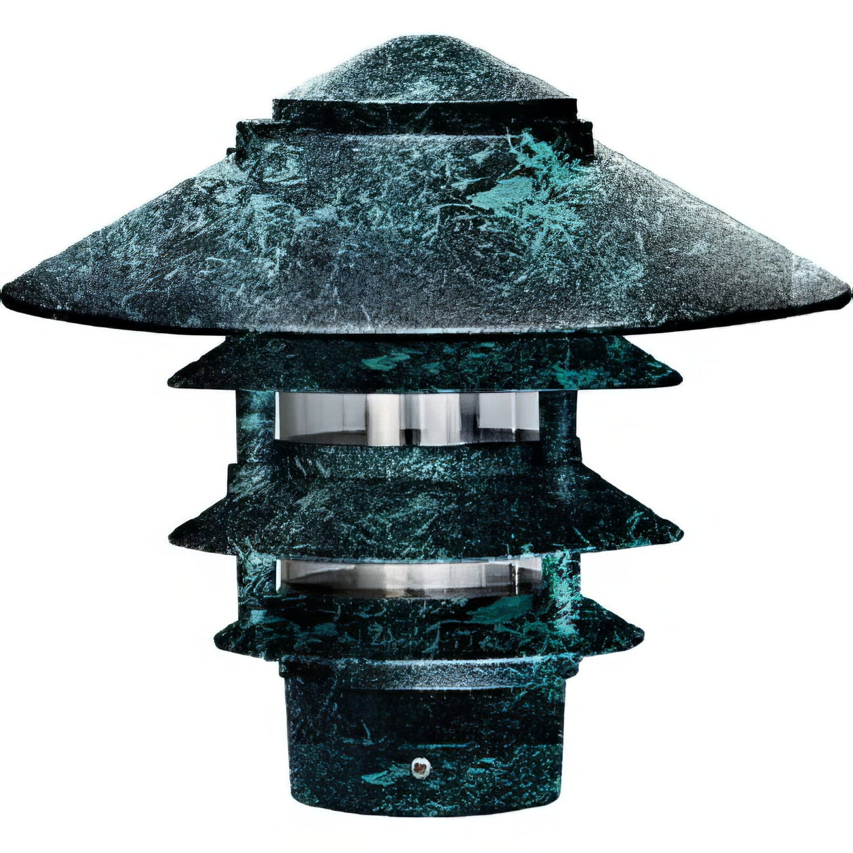 Dabmar Lighting D5400-VG verde green pagoda light