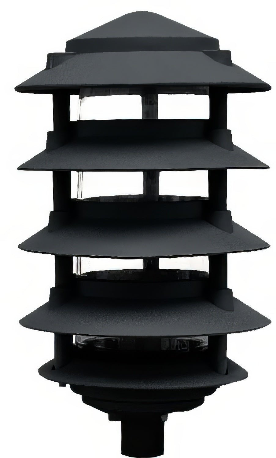 Dabmar Lighting D5500-B black pagoda light