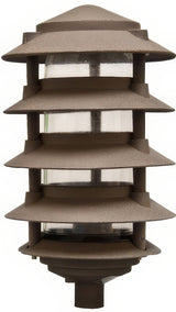 Dabmar Lighting D5500-BZ bronze pagoda light